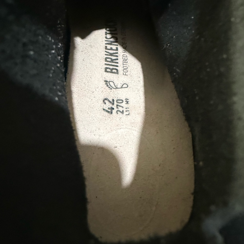 Birkenstock Uppsala Mid
Suede Leather - Men Black Size 9-9.5 - Picture 8 of 8